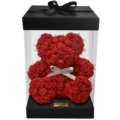 Teddy Flowers Red
