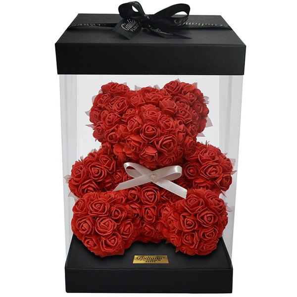 Teddy Flowers Red