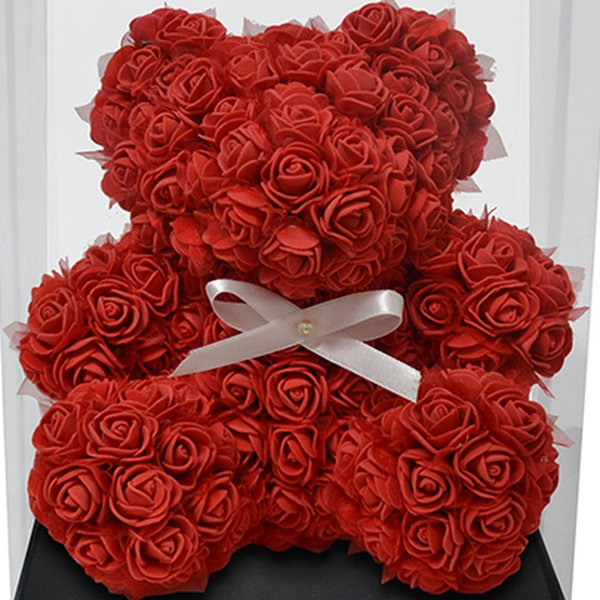 Teddy Flowers Red