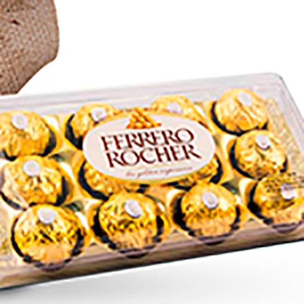 Arranjo 3 Lindas Rosas e Ferrero Rocher