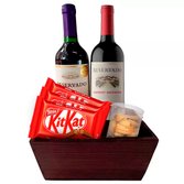 Kit de Chocolates e Vinhos Delícia