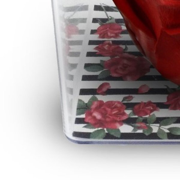 Mini Box de Rosa Encantada Vermelha