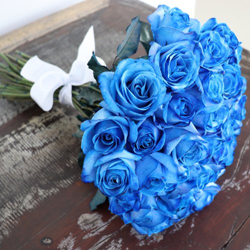 Buque de 42 Rosas Azuis