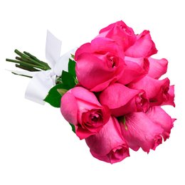 Imagem de Buquê de 12 Rosas Pink