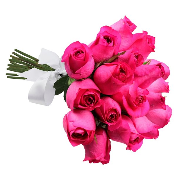 Buquê de 18 Rosas Pink