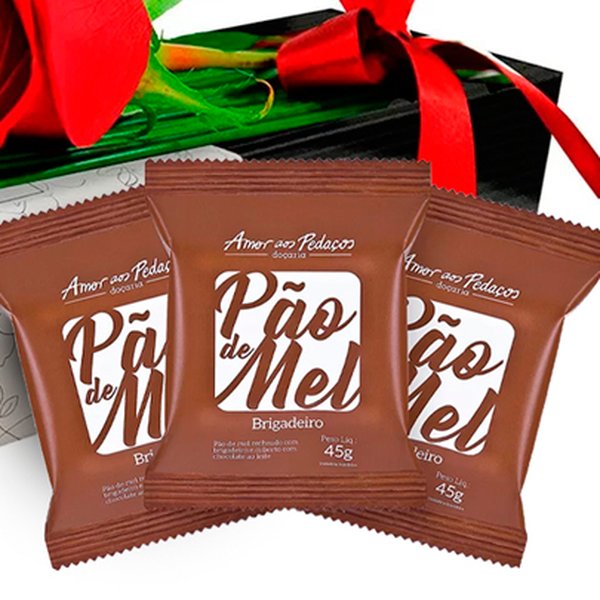 Sensacional Rosa Vermelha e Pães de Mel Amor aos Pedaços