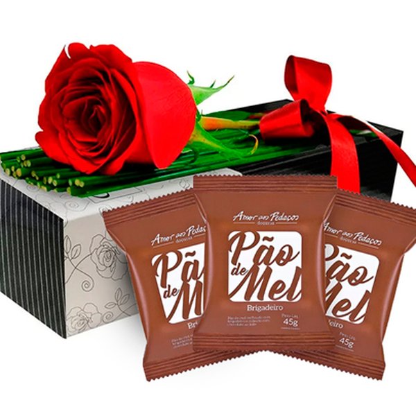 Sensacional Rosa Vermelha e Pães de Mel Amor aos Pedaços