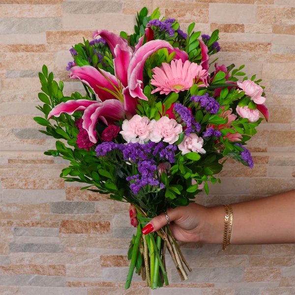 Ramalhete de Mix de Flores Colorir