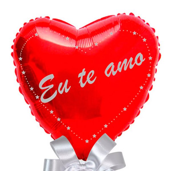 Balão Eu Te Amo e Chocolate Lindt