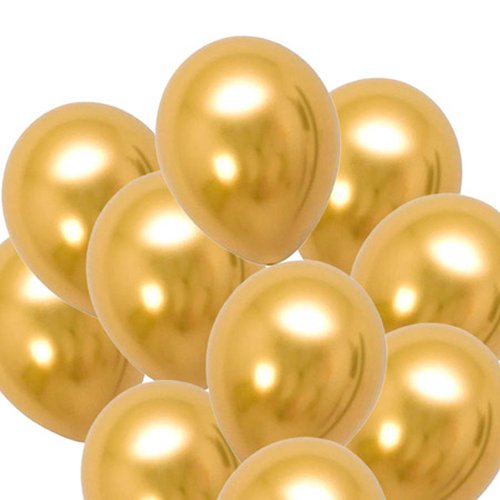 Buquê de Balões Dourados