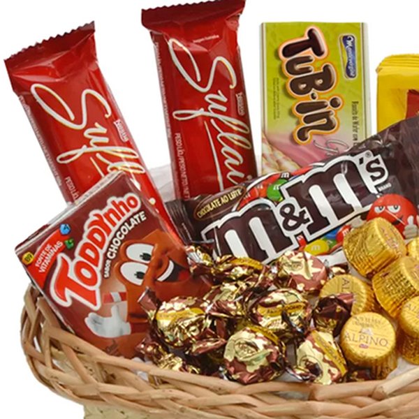 Cesta Amor Por Chocolates