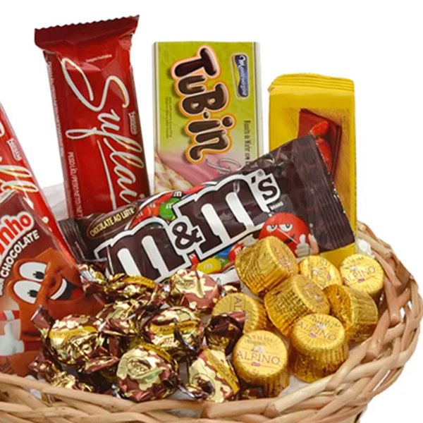 Cesta Amor Por Chocolates