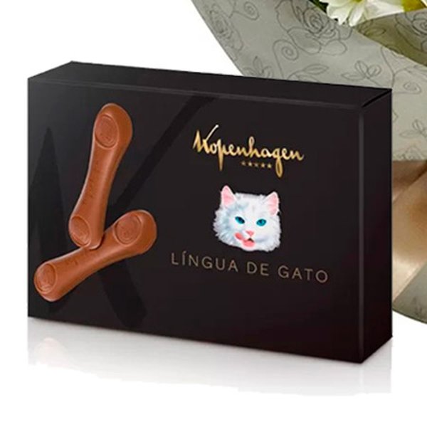 Mini Vaso de Margaridinhas e Língua de Gato Kopenhagen
