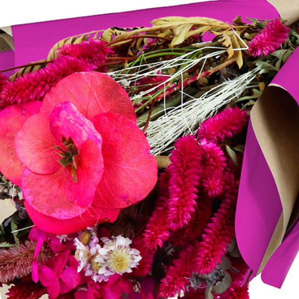 Buquê Poesia de Flores Secas Pink