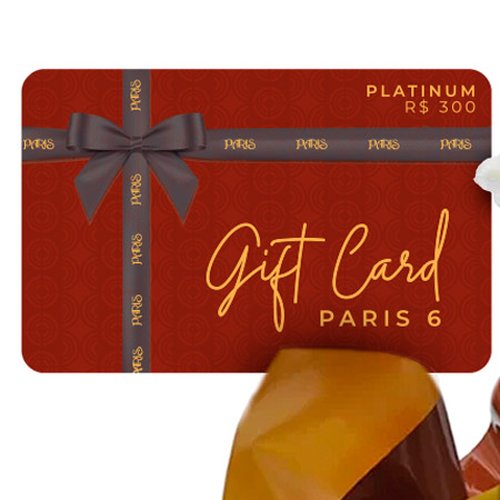 Gift Card Platinum Paris 6 e Orquídea Phalaenopsis