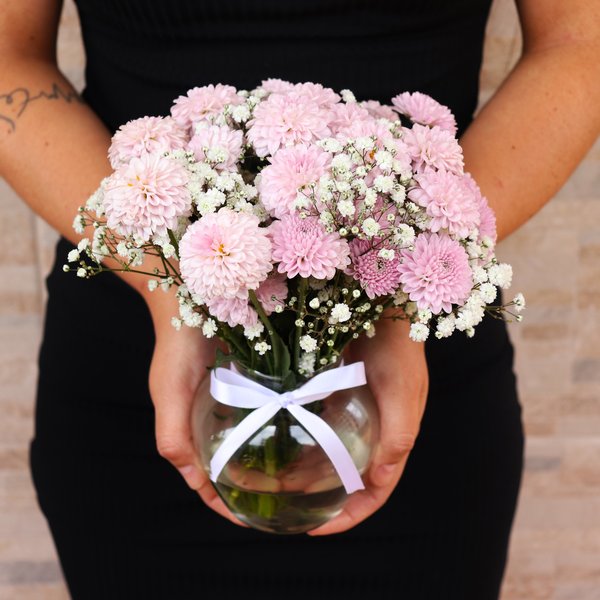 Brisa de Pinóquios Lilás e Gypsophila