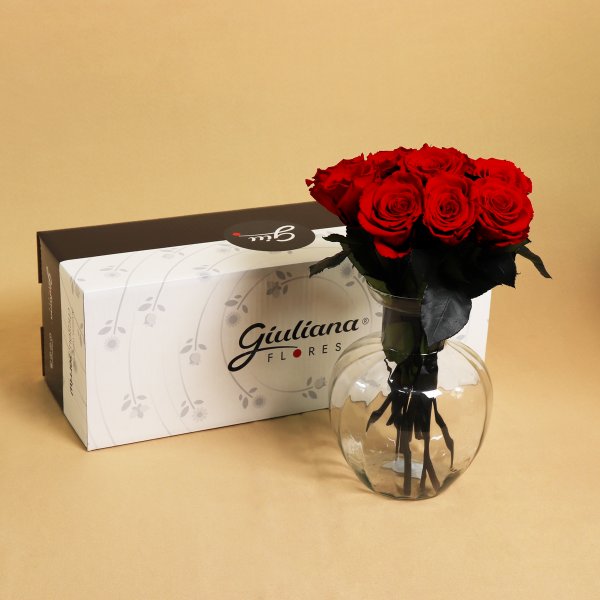 Arranjo de Rosas Encantadas