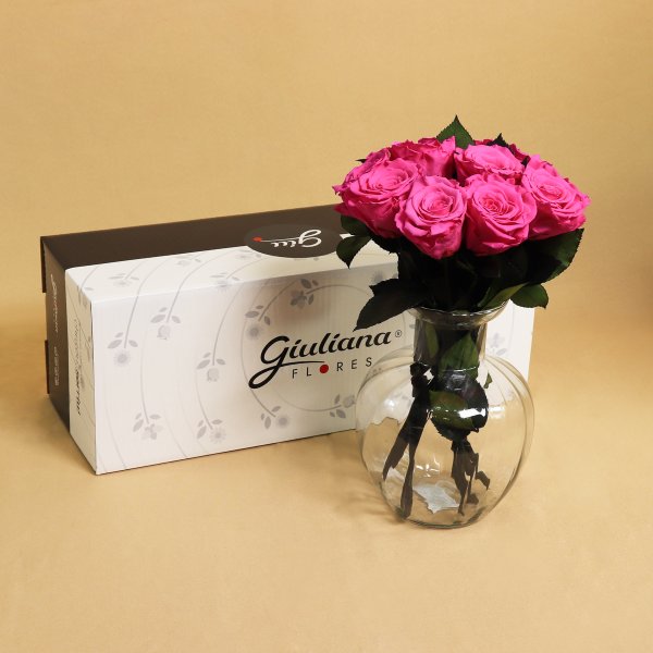 Arranjo de Rosas Encantadas Pink