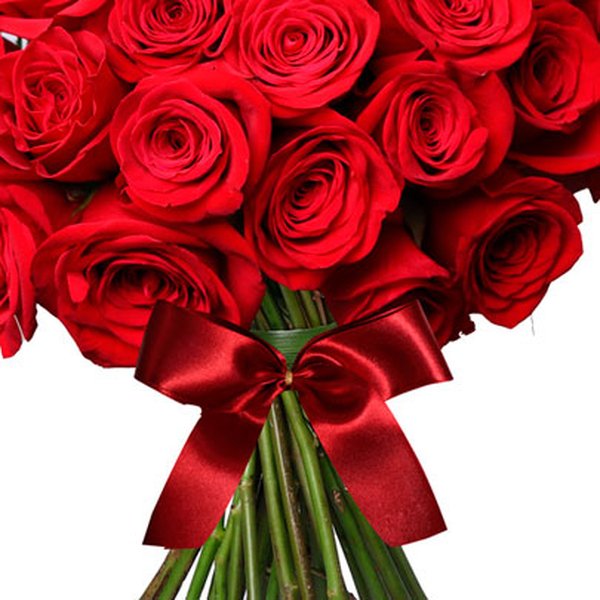 Buquê de 30 Rosas Colombianas Vermelhas