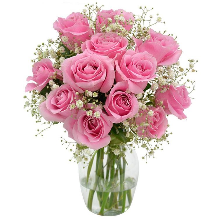 Especial elegância de rosas cor de rosas - Rappi