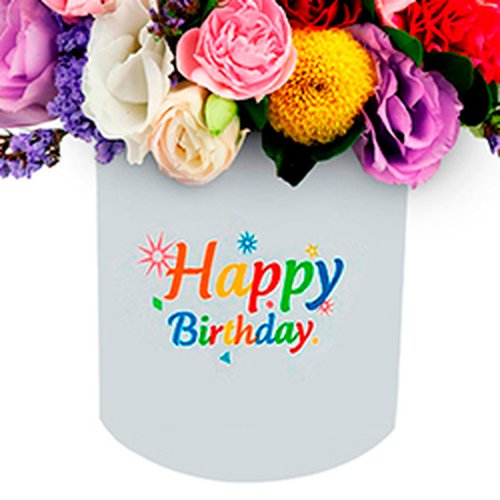 Mix de Flores Happy Birthday