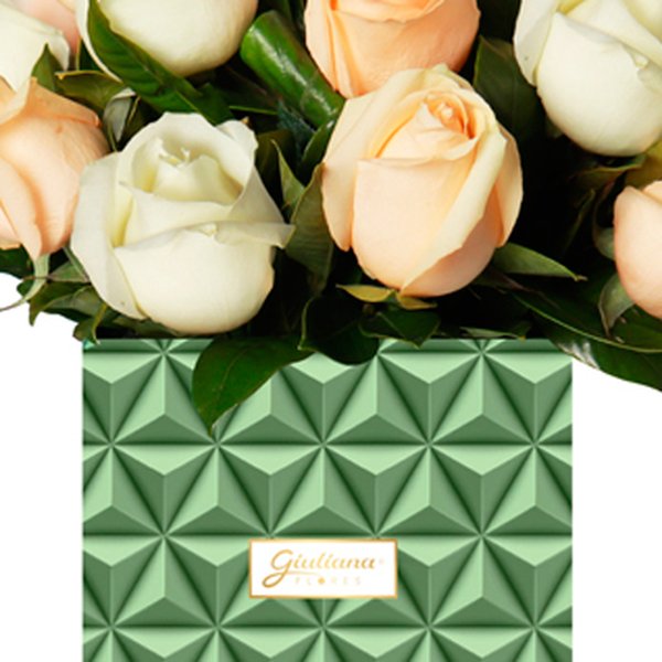 Mix Rosas e Balões no Box Grafismo