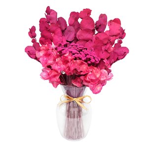 Imagem de Vaso com Amistosas Flores Secas Pink