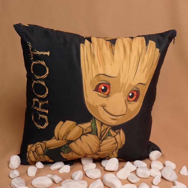Terrário e Almofada Formato Groot - Zona Criativa