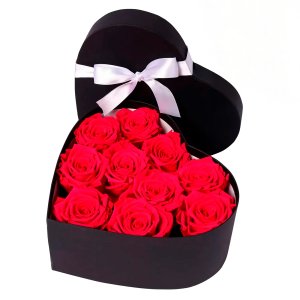 Imagem de Coração de Rosas Encantadas Pink