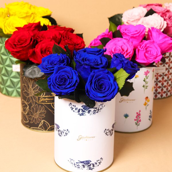 Esplendor de Rosa Encantada Azul