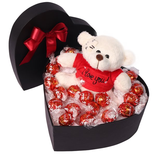 Coração de Bombom Lindt I Love You