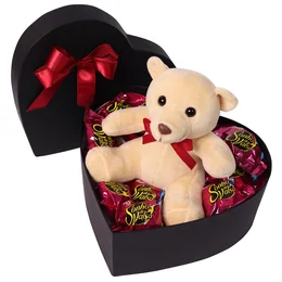 Imagem de Coração de Bombom Urso de Valsa