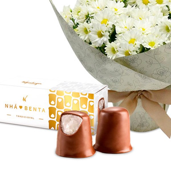 Mini Margaridinha Branca e Nhá Benta Kopenhagen