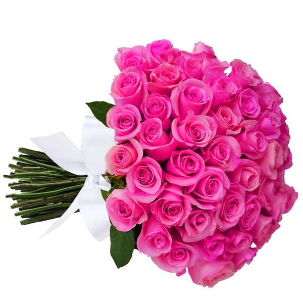 Buquê de 50 Rosas Pink