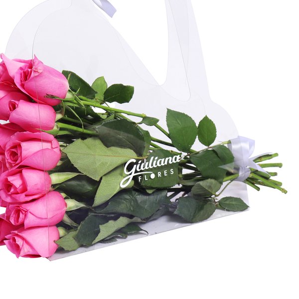 Crystal Bag de Rosas Pink