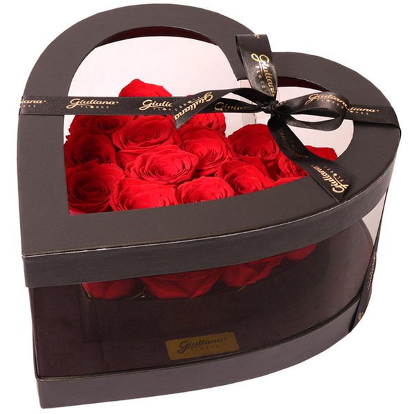 Coração de Rosas Colombianas Glam