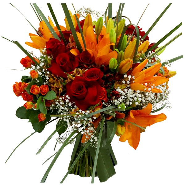 Mega Buquê Supremo Laranja