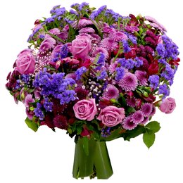 Imagem de Mega Buquê Supremo Lilás