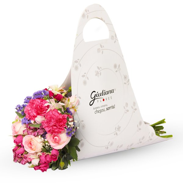 Flower Bag Cor de Rosa