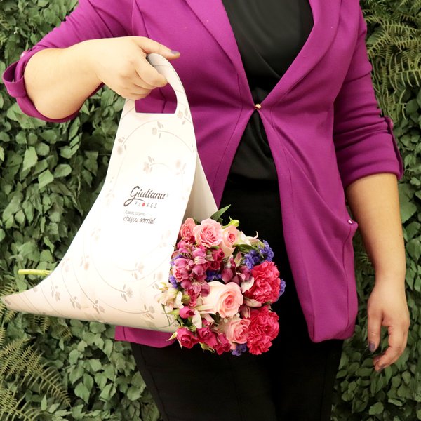 Flower Bag Cor de Rosa