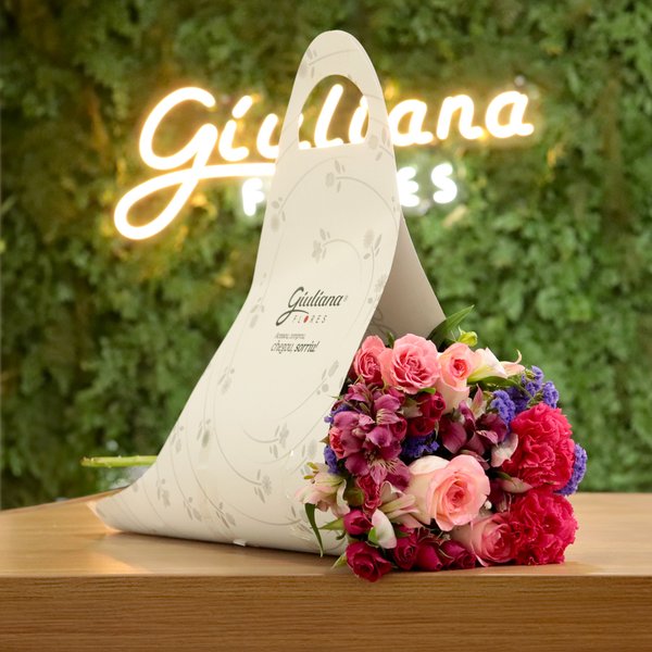 Flower Bag Cor de Rosa