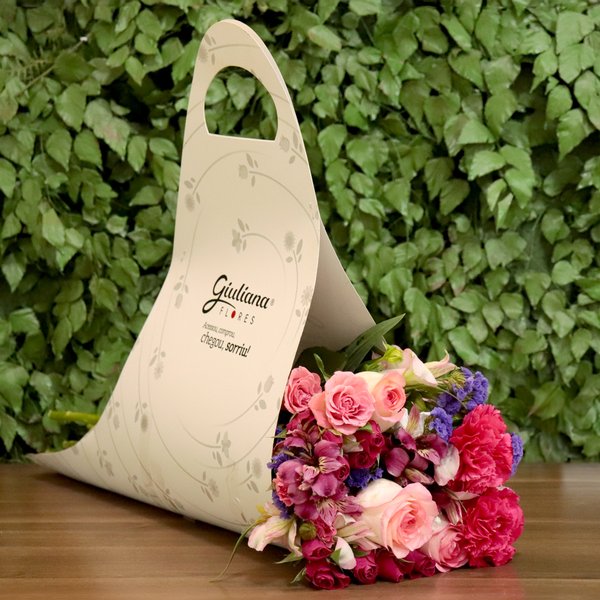 Flower Bag Cor de Rosa