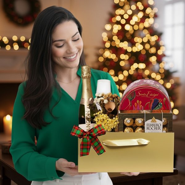 Kit Natalino Dourado