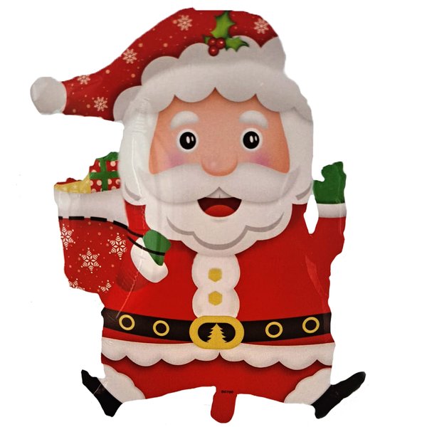 Balão Metalizado Papai Noel M2 60X88,5cm