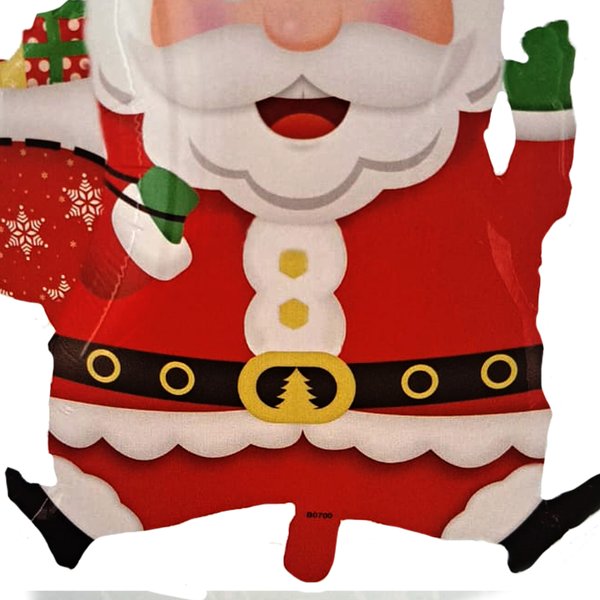 Balão Metalizado Papai Noel M2 60X88,5cm