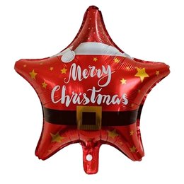 Imagem de Balão Estrela Marry Christmas 45x45cm