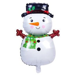 Imagem de Balão Boneco de Neve 43x80cm