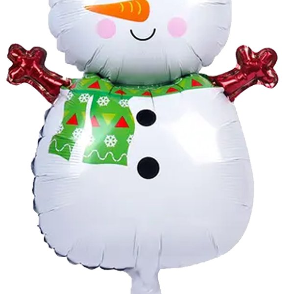 Balão Boneco de Neve 43x80cm