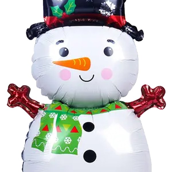 Balão Boneco de Neve 43x80cm