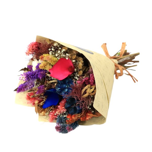 Buquê Criativo de Flores Secas Sortidas